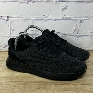 Kizik Lima Black Sneakers Women's 9 / Men's 7.5 WIDE Hands Free Athletic Shoes